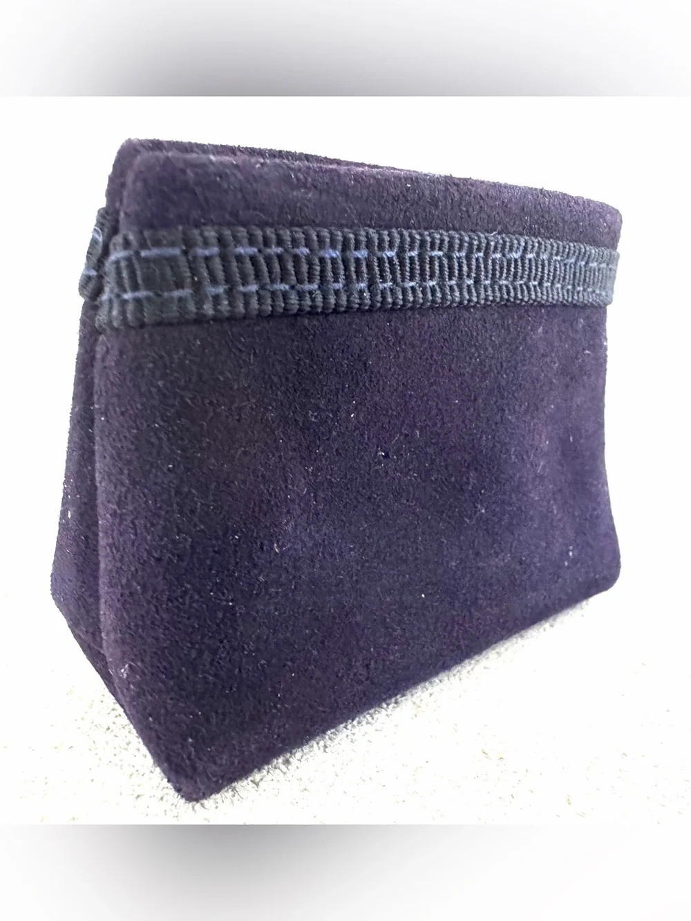 SALVATORE FERRAGAMO Gancini Suede Mini Coin Purse Key Pouch Italy
